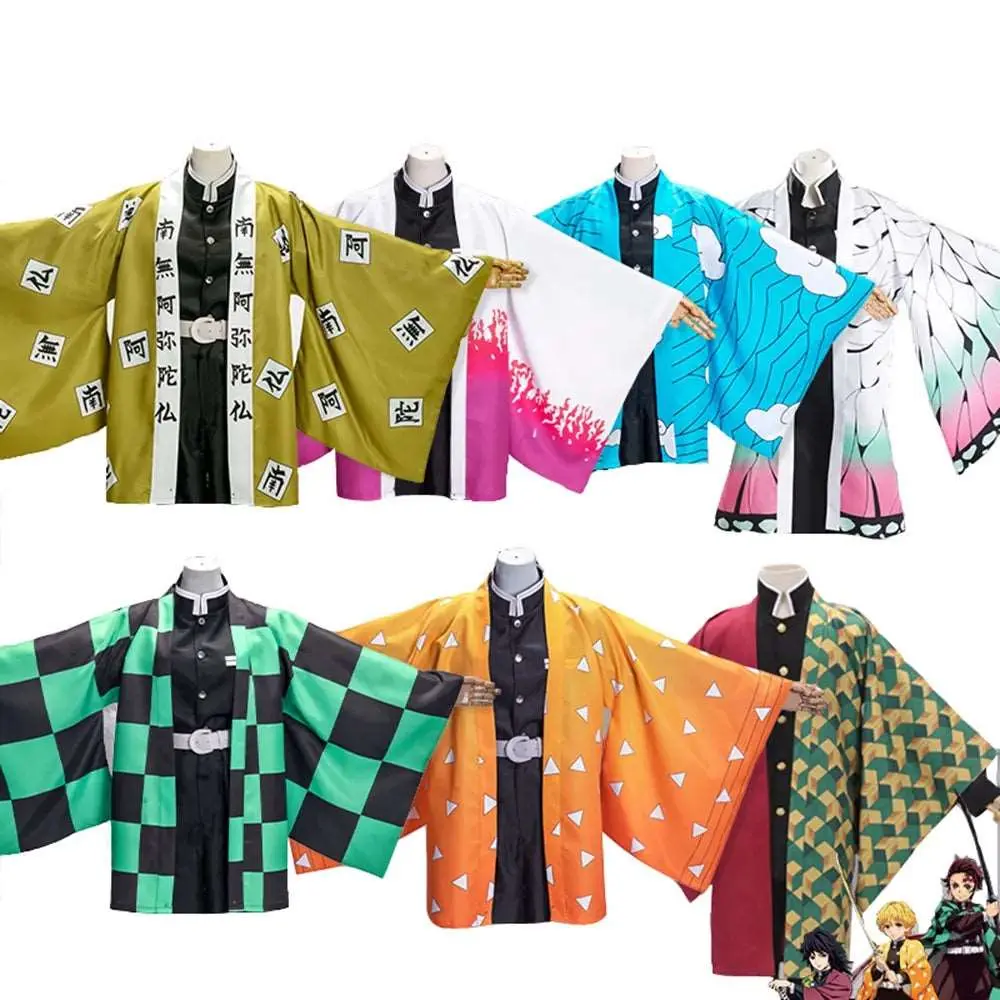 Demon Slayer Casual Kimono Cloak