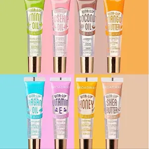 Broadway 8 Pack Vita-Lip Gloss Bundle Beauty Cosmetics Hydrating Combined Sweet Set Lipstick