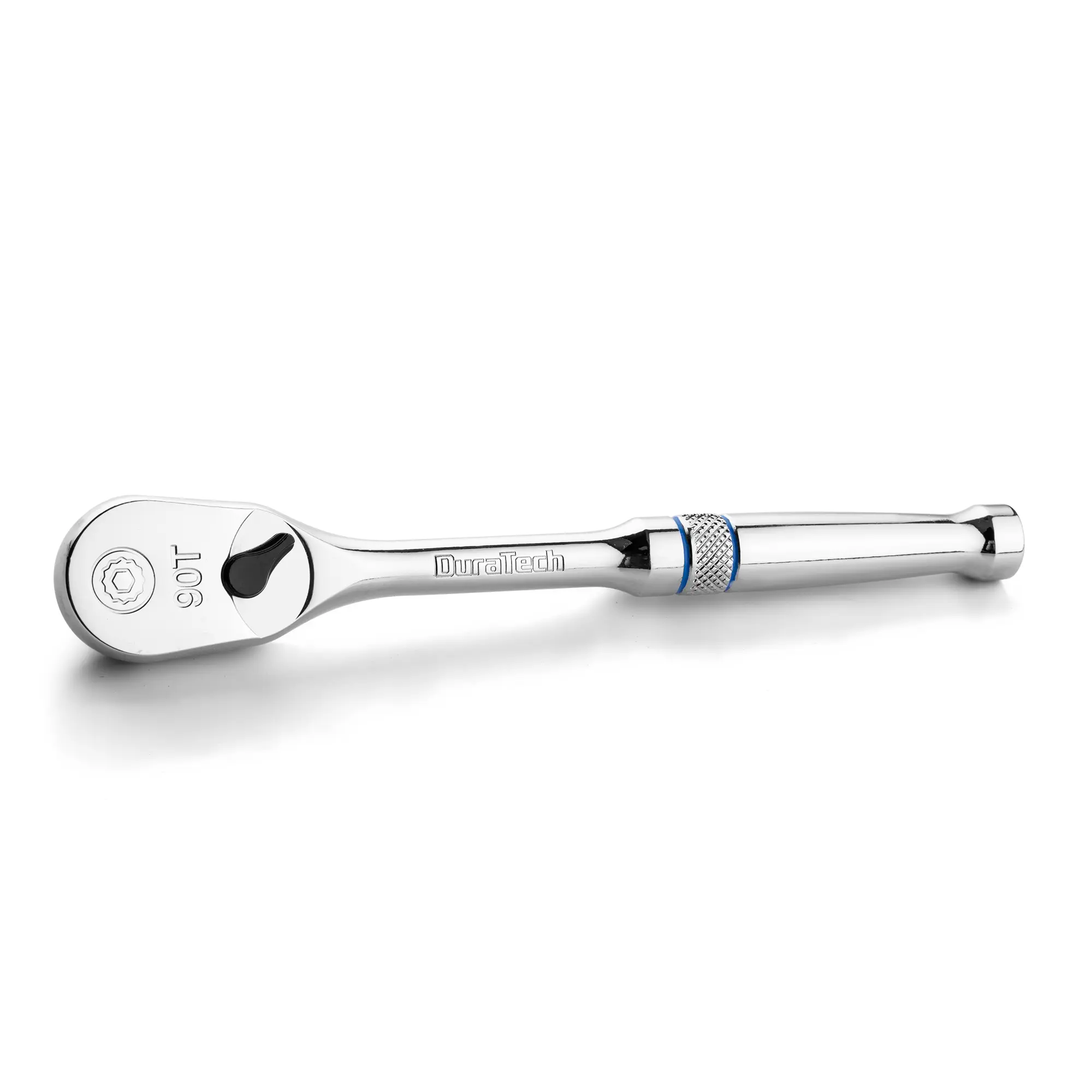 #fathersdaygift DURATECH 3/8" Drive Ratchet, Dirt Resistance 90-Tooth Ratchet Wrench, Chrome Alloy Made, Fully Polished