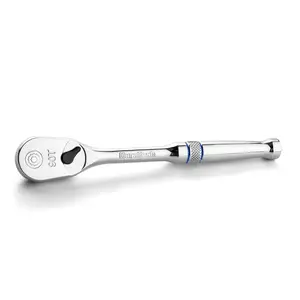 #Summervibes DURATECH 3/8" Drive Ratchet, Dirt Resistance 90-Tooth Ratchet Wrench, Chrome Alloy Made, Fully Polished