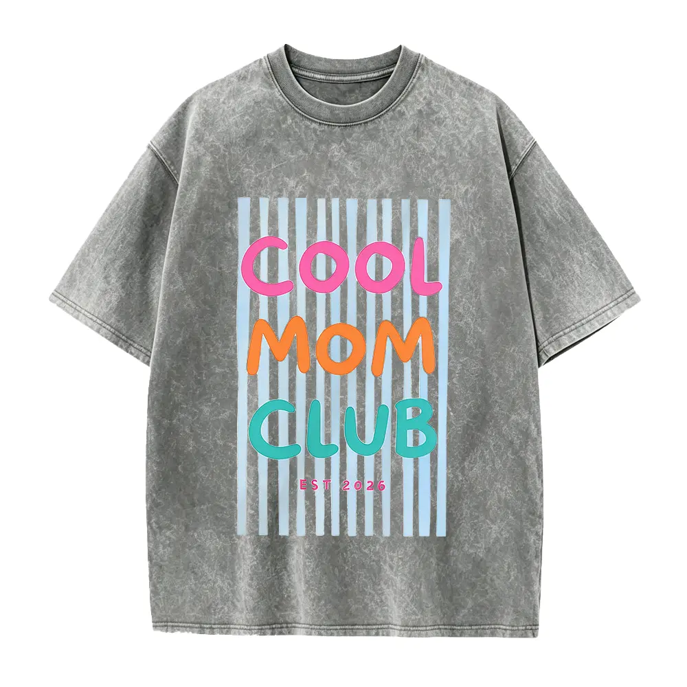 Personalized Cool Mom Club Shirt, Mom T Shirt, Funny Mom Gift, Mothers Day Shirt, Trendy Mama Tee, Birthday Gift For Mom