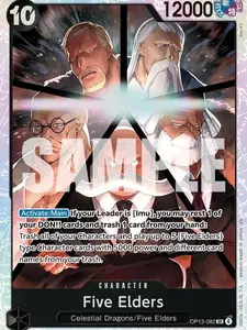 Five Elders - Carrying On His Will (OP13) card