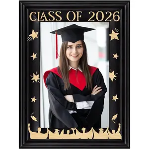 Graduation Picture Frame - 2026 Graduates Photo Frames 4x6  High School Graduation Frame Gifts for Daughter Son Granddaughter Grandson