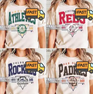 Baseball 2026 Shirt for All team Vintage T-Shirt, All Star Game Day Retro Outfit, Comfortable Cotton Shirt, Gift for Baseball Fans A14 9VPTG