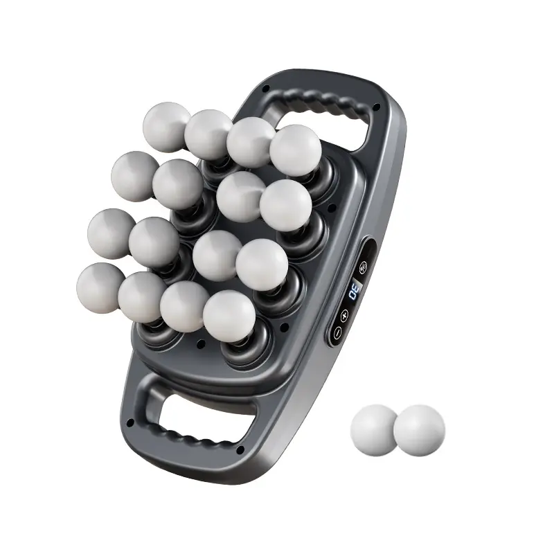 Portable Handheld Deep Tissue Percussion Massage Gun - 16 Heads, 30 Speeds, Lightweight, Adjustable Intensity, Quiet, Vibratory - Deep Tissue Muscle Massagers for Home Gym Recovery, Full Body Adults (Sports & Outdoor Fitness Gear), Adjust Intensity