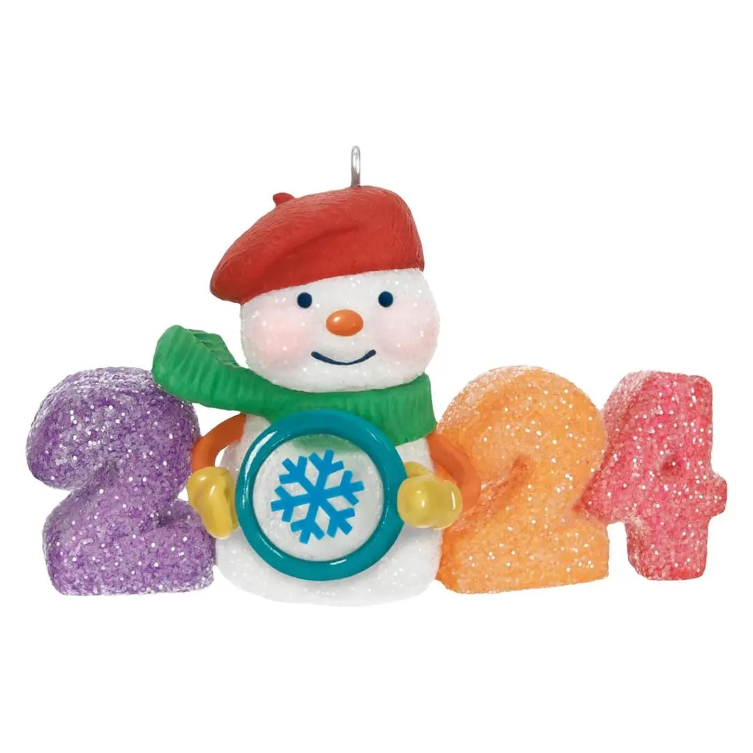 Keepsake Christmas Ornament 2024, Sweet Decade 2024, Snowman Collectors Gifts