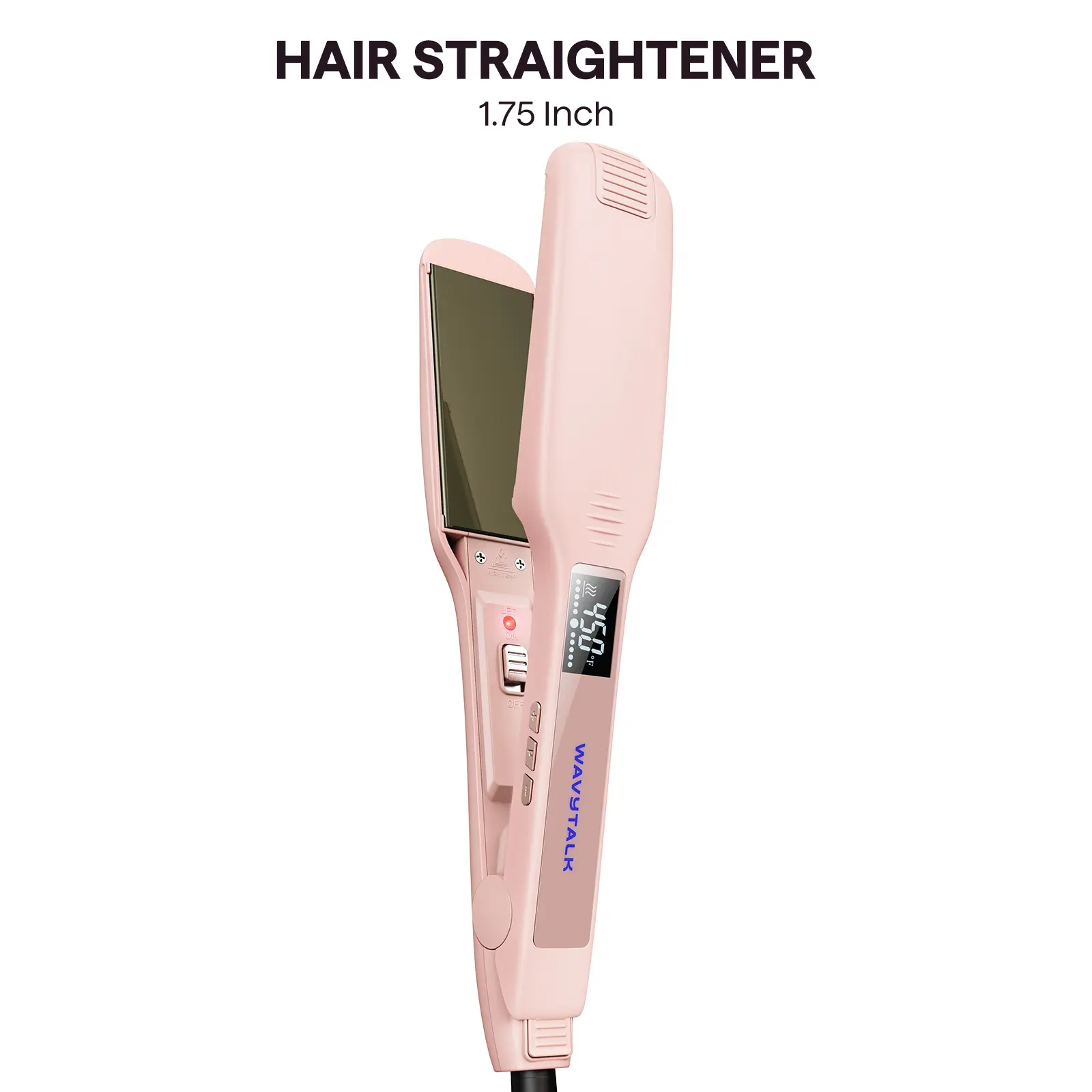 Wavytalk 1.75 in Smoothing Straightener, US Plug Hair Tool for Effortless Silky Straight Results Wavytalk 1.75 in Smoothing Straightener, US Plug Hair Tool for Effortless Silky Straight Results