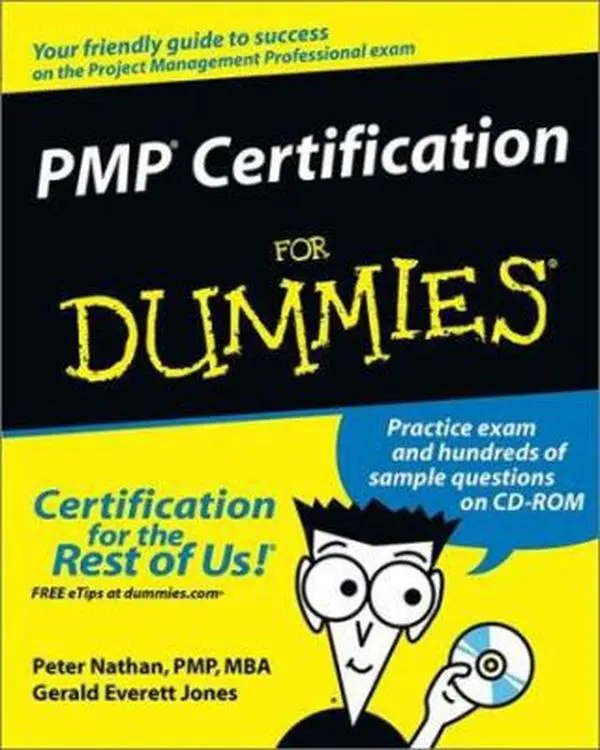 USED Book - PMP Certification For Dummies by Peter Nathan (Paperback) - english