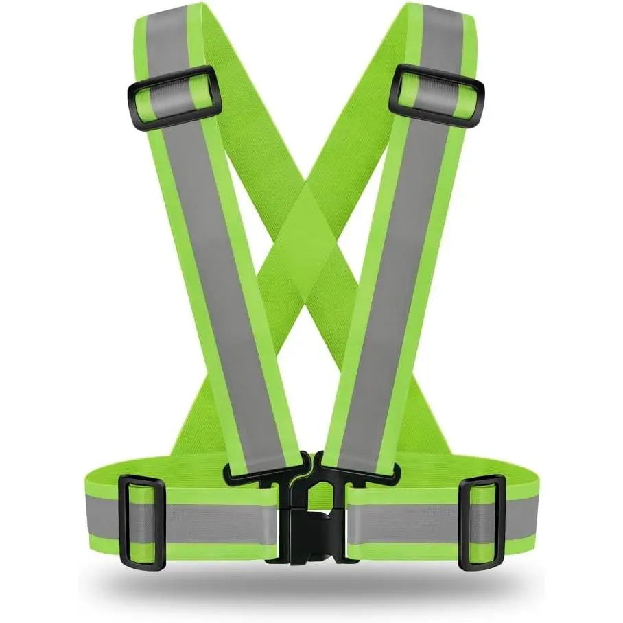 2.0 IN High Visibility Safety Strap for Construction, Running, Cycling