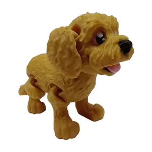 Goldendoodle Dog 3D Printed Articulating Figurine