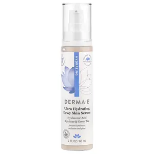 DERMA E Ultra Hydrating Dewy Skin Serum, 2 fl oz (60 ml)