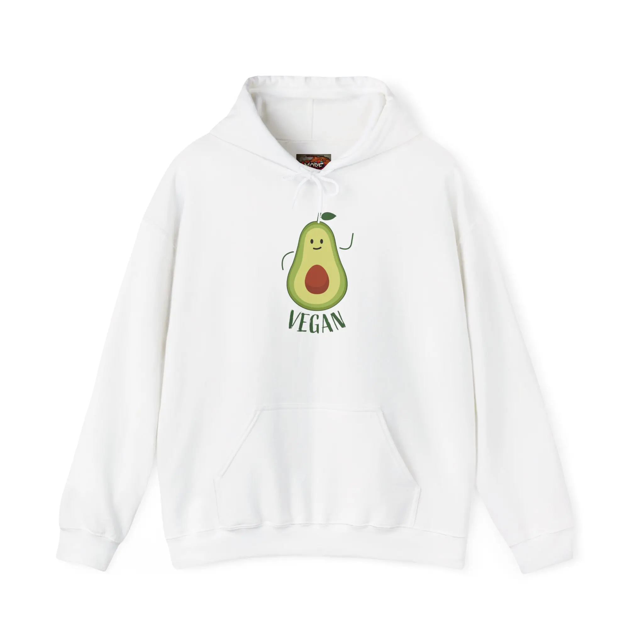Vegan Avocado Sweatshirt, Eco-Friendly Pullover, Plant-Based Lover Gift, Casual Streetwear, Sustainable Fashion