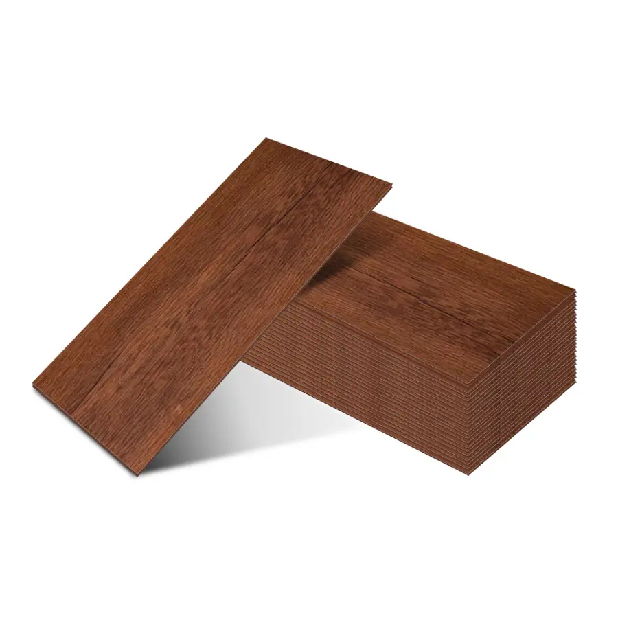 Self-Adhesive PVC Floor Tiles, Durable Heavy Duty PVC Material, Natural Wood Grain Appearance, Wood Grain Pattern, Waterproof & Stain-Resistant, Ideal for Bathrooms, Kitchens, Home Renovations, Water Resistant Floors