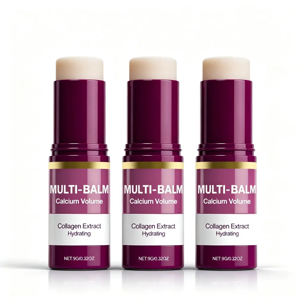 PDRN Pink Collagen Volume Multi Balm | All In OneVolufiline, PDRN, NAD Stick for Youthful-Looking, HelpingLook of Fine Lines, Firming , Anti-Aging  | ForUnder-Eyes, Neck, Forehead, Smile Lines, Lip  | KoreanSkincare