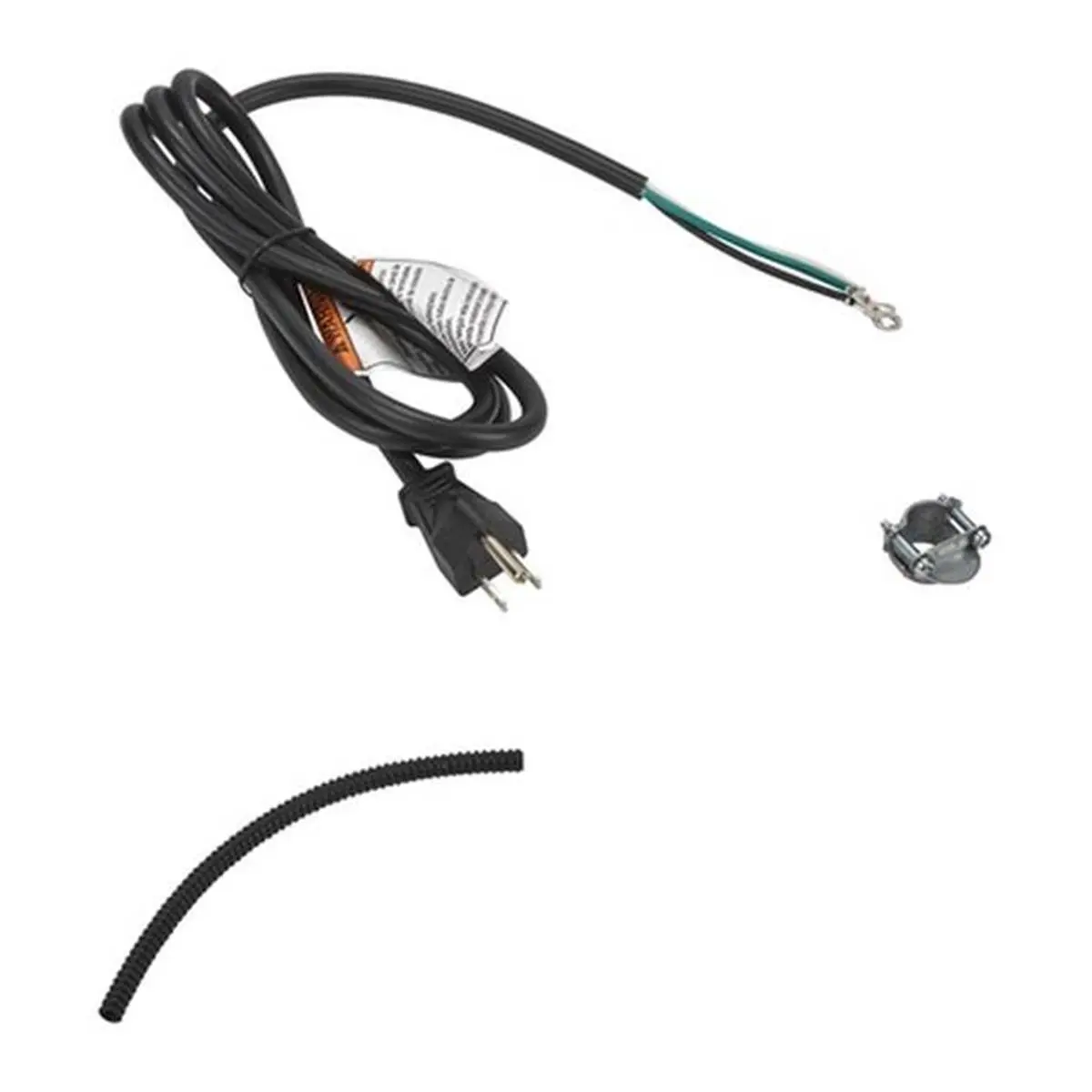 Whirlpool W11365011 Genuine OEM Dishwasher Replacement Power Cord - Genuine OEM Replacement Part, Metal Construction, Straight Plug, Easy Installation, Equipment Performance Enhancement