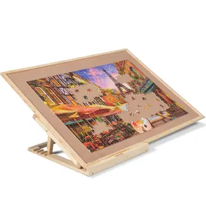 1500-piece Tilting Puzzle Board With 4 Tilt Options, Jigsaw Puzzle Easel / Stand for Puzzles Up to 1500 Pieces