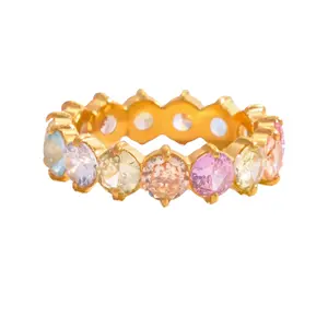 Pastel Tennis Ring