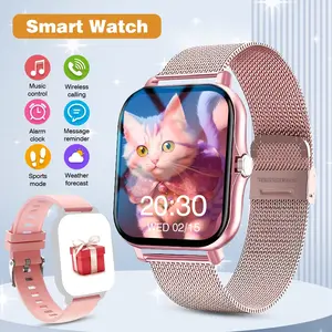 HD Smart Watch, Wireless Calling/dialing, Multiple Sport Modes, APP Notifications, Fitness Tracker, Suitable for Men & Women, Compatible with iPhone/android, Multifunctional Smart Watch