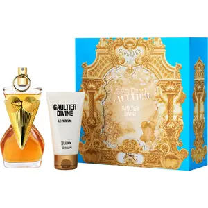 Jean Paul Gaultier Divine Le Parfum Set-Eau De Parfum Intense Refillable Spray 3.4 Oz & Body Lotion 2.5 Oz For Women