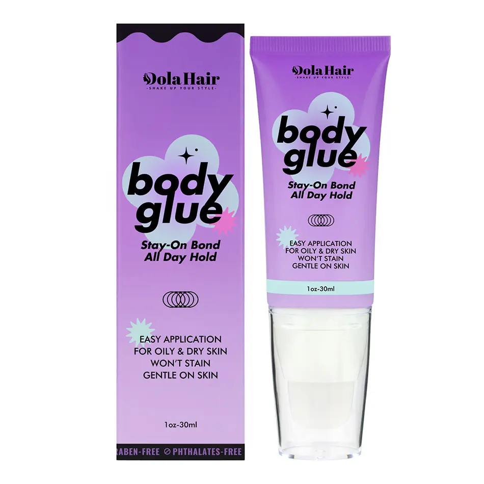 Body Glue for Skin & Clothing Sweat Resistant Water Wash Off- Fashion Body Adhesive for Dancers Socks Stockings Leotards Bras Costumes,travel essentials,sunscreen