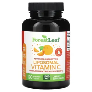Forest Leaf Liposomal Vitamin C, 120 Vegetable Capsules