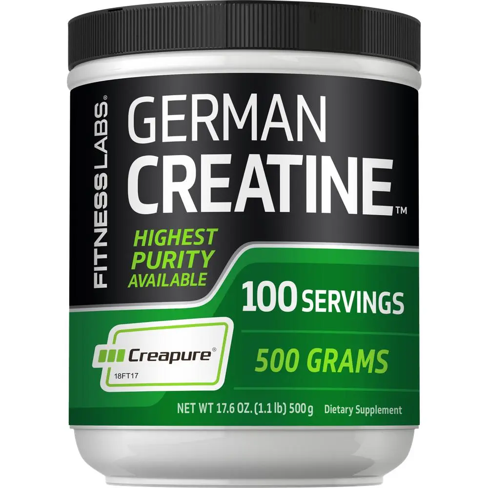 Fitness Labs German Creatine Monohydrate Powder - 500 Grams - Creapure Fitness Supplement - 100 Servings Fitness Labs German Creatine Monohydrate Powder - 500 Grams - Creapure Fitness Supplement - 100 Servings