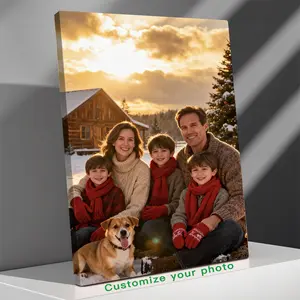 Custom Photo Canvas Painting - Framed/Unframed | Turn Photos into Stunning Wall Art, HD Print with Vivid Colors | Perfect for Home Decor, Holiday Gifts for Family & Friends | Cherish Memories - TikTok Viral Gift That Touches Hearts!