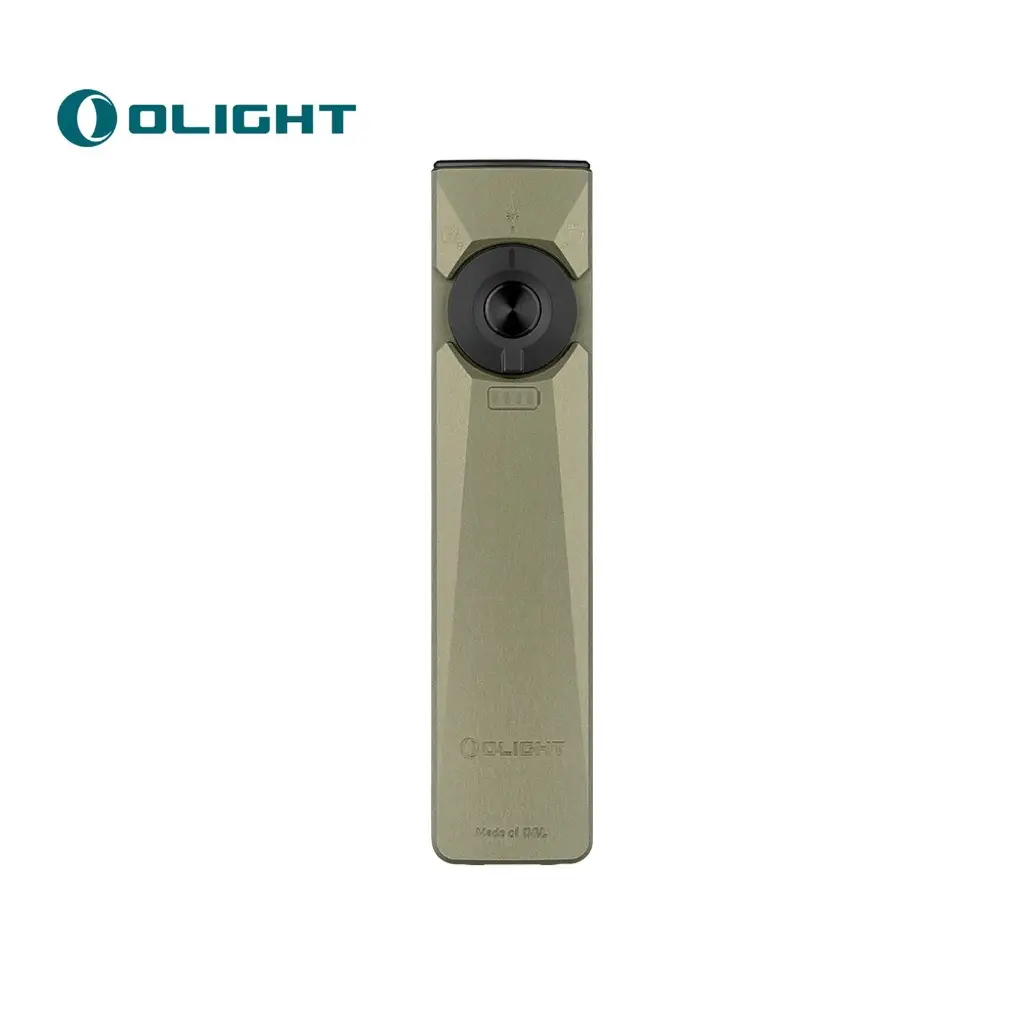 OLIGHT Arkfeld Pro Rechargeable EDC Flashlight with Green Beam, UV Light and White LED Combo, 1300 Lumens Flat Flashlights for Emergency