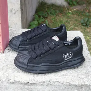 Black Runway Outdoor Unisex Shoes Fashion Large Size All Match Casual Trainers Designer Flat Heel Platform Men's Sneakers Sport Shoes