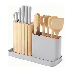 Caraway Home 14-Piece Knife and Utensil Prep Se t