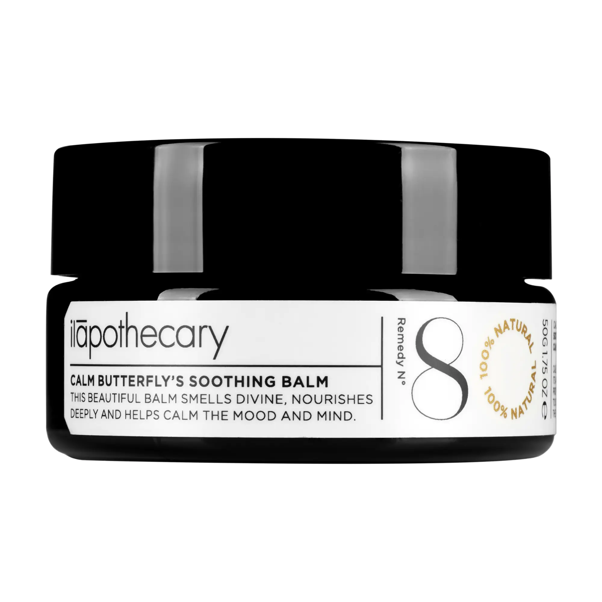 ilapothecary Calm Butterflys Soothing Balm - Body Balm with Lavender Essential Oil - Nourishing and Moisturizing - Alcohol Free - 50 g