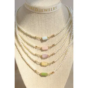 Pearl & Crystal Necklace