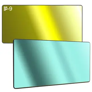 The King 2-Tone | Gold / Light Blue Fixed Passive Lens