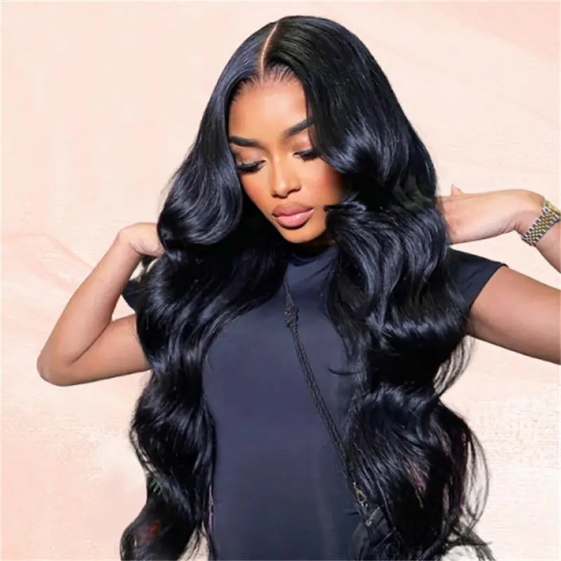 Wiggins Hair Body Wave 250% High Density 7x4 Pre Cut Ready to Go Glueless Wig Pre Bleached Body Wave 7x4 Closure Wig Pre Bleached Knots #GetReadyforFashionWeek
