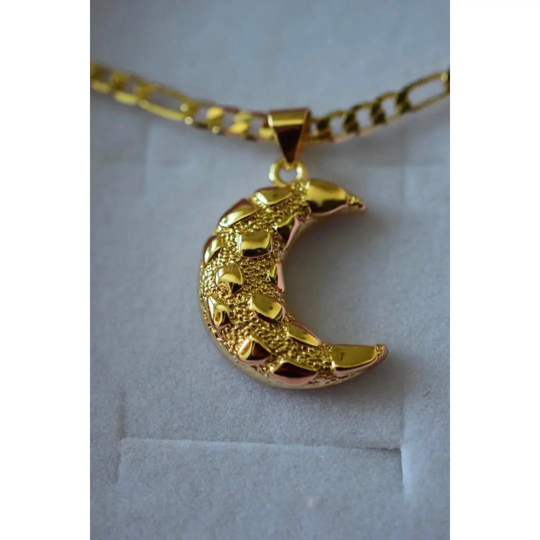 Nugget Moon Necklace