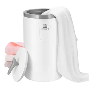 VIVOHOME 20L Towel Warmer for Bathroom, Large Towel Heater Bucket with Keep Warm Feature, Suitable for Oversized Towels, Blankets, Bathrobes
