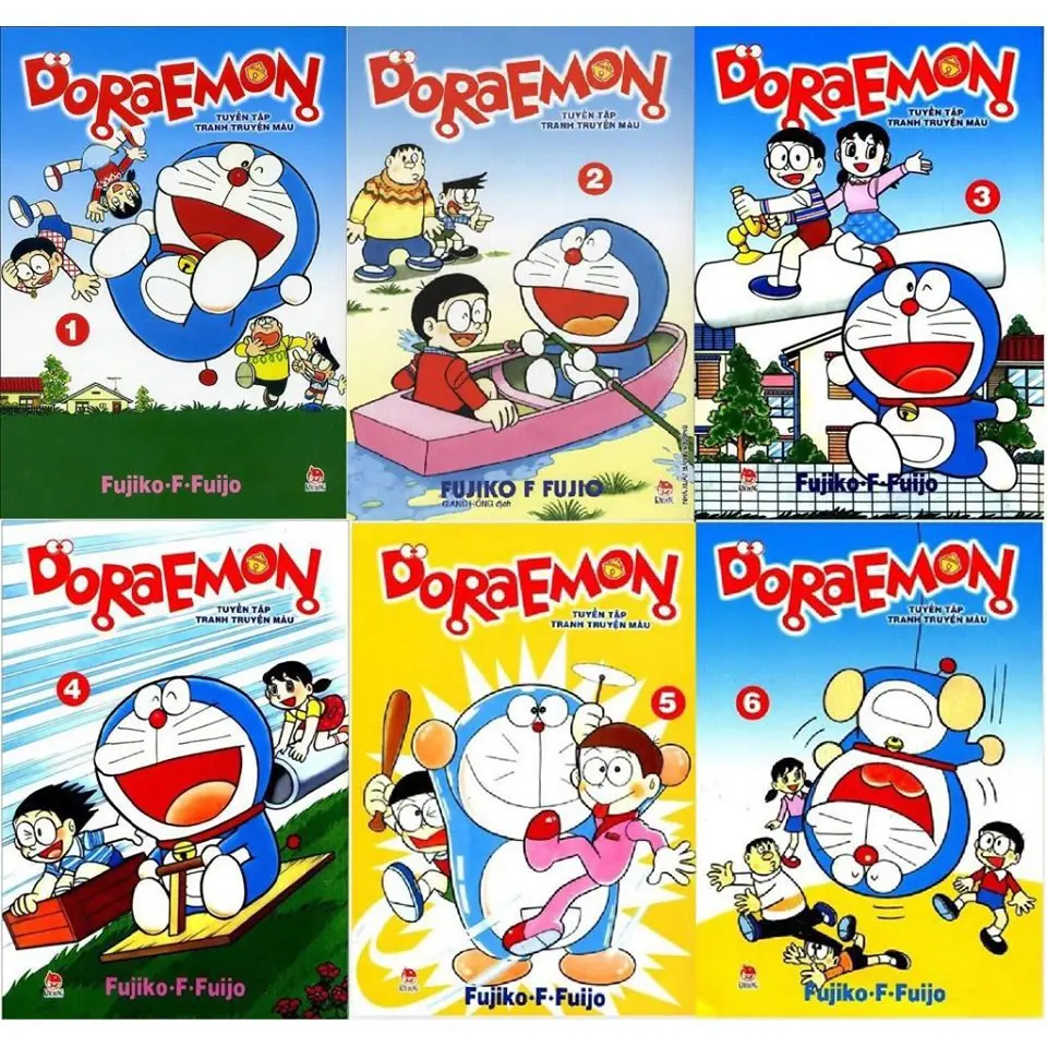 Doraemon - Tuyển Tập Tranh Truyện Màu (Trọn Bộ 6 Tập)