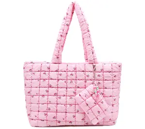 OMG Accessories Scrunch Tote with Coin Purse