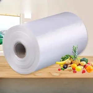 200pcs large transparent disposable food storage bags - perfect for keeping fresh in supermarkets, Kitchen convenience stores