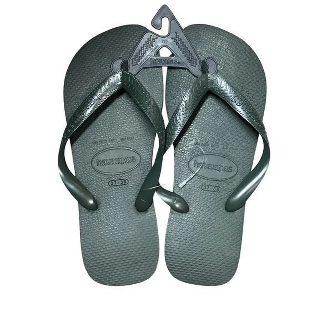 Women's Yellow Rubber Flip Flop Sandals Size 9/10 Havaianas Top NWT Flipflop Summer Water Resistant Classic
