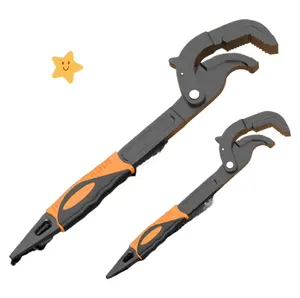 Adjustable opening pliers tool,Heavy-duty multi-function adjustable wrench，adjustable lever mechanism,manual mechanical tool, suitable for plumbing, electrical, automotive, piping, construction