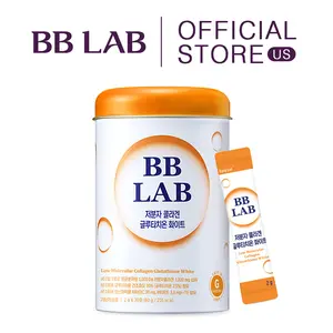 [BB LAB] Collagen Glutathione White, Low Molecular Korean Stick Supplement, Fish Peptides, Vitamin C, Vitamin E, Glutathione, Fast abosorption, Orange Flavor (2g x 30 sticks)