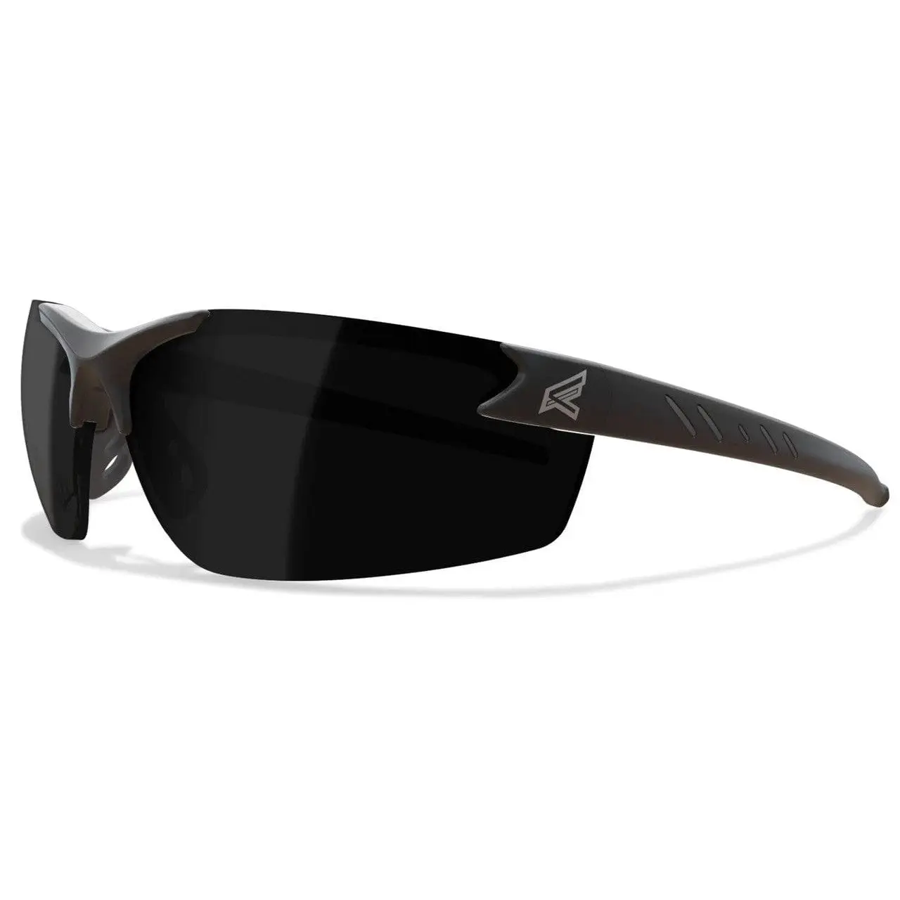 Edge Zorge G2 Work Safety Glasses, Safety Gear with Vapor Shield, Wraparound Scratch-Resistant Hard-Coat Polycarbonate Lens, UV Protection, Anti-Fog (-44°F to 125°F), Military Eye Protection, Close-Fit Frame Stays Put All Day, Flexible Nosepiece, Ultravio
