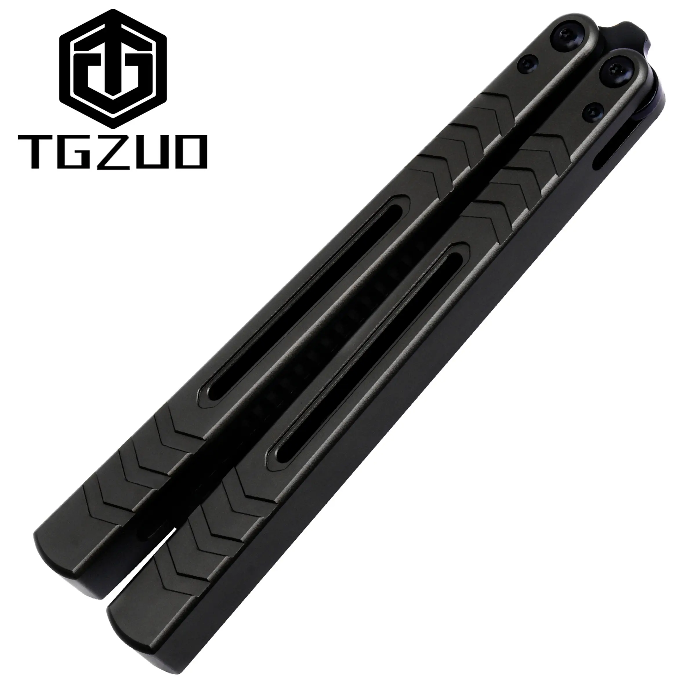1pc Butterfly Trainer Aluminum Handle, with Bottle Opener, Flip Tool Hand Spinning Skill Toy for Beginners, High-Quality Edc Tool