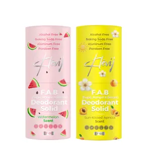 Klevij All Natural F.A.B. Deodorant - 1.7 oz Organic, Aluminum-Free Deodorant for Fupa, Armpit, and Breast Areas | Eco-Friendly Packaging