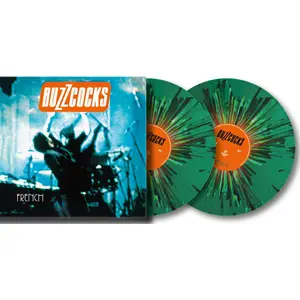 Buzzcocks - French - Splatter Green Vinyl  [VINYL RECORD - LP] Colored Vinyl, Gatefold LP Jacket, Green, Germany - Import