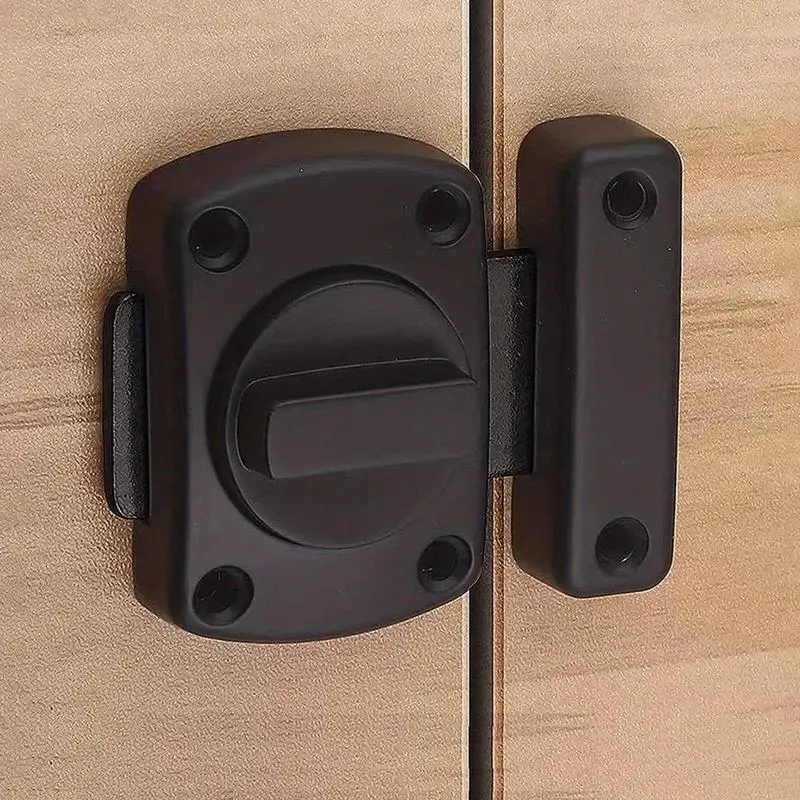 Mini Lock Bolt Lock Home Safety Lock for Perfect Size for Cabinet Furniture Windows Bathroom Curtain Rod Bracket Adjustable Curtain Rod Holders