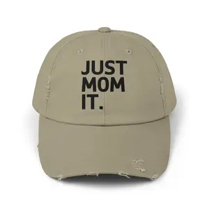JUST MOM IT. Cap | Distressed Mom Hat, Baseball Dad Style