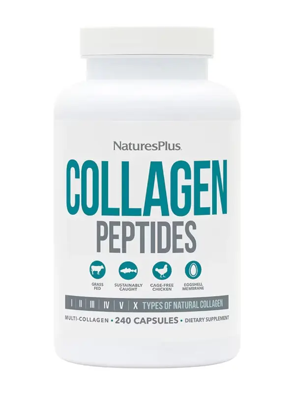 Nature's Plus Collagen Peptides 240 Capsules