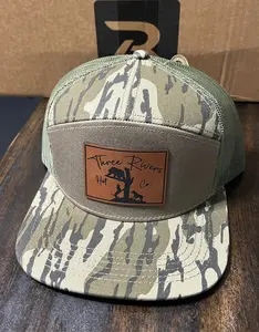 Treed Bear - Flatbill 7 panel Snapback